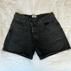 Agolde Criss Cross Shorts, size 31